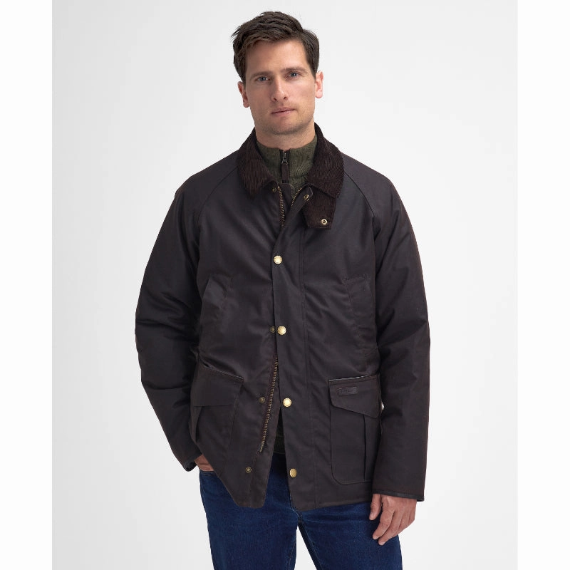 Instant Savings Inside Save Today Only Barbour Stratford Tattersall Mens Wax Jacket - Rustic