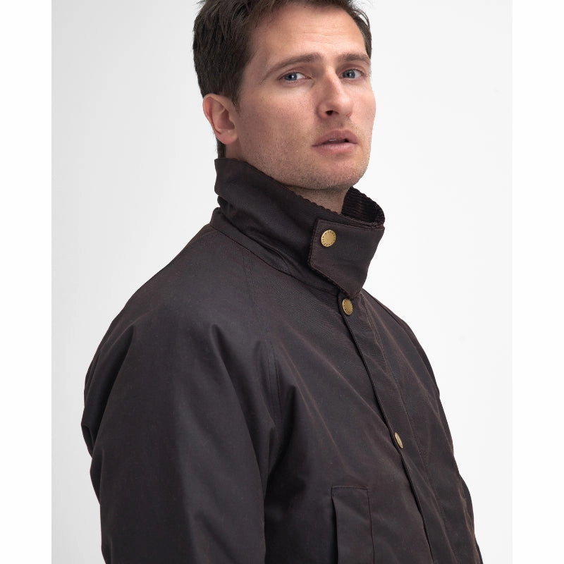 Barbour Stratford Tattersall Mens Wax Jacket - Rustic Shop the Best Deals Save More Now