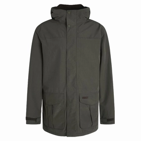 Instant Hot Deal Best Price Today Barbour Summer Brockstone Mens Waterproof Jacket - Olive