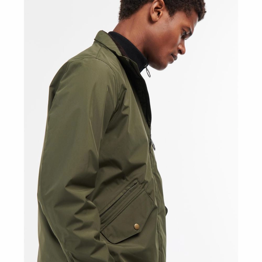 Big Savings Alert MustHave Steals Barbour Summer Chelsea Waterproof Mens Jacket - Olive