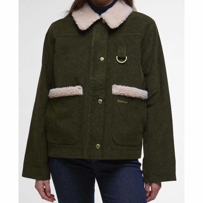 Barbour Tabitha Ladies Casual Jacket - Olive Todays Hot Pick