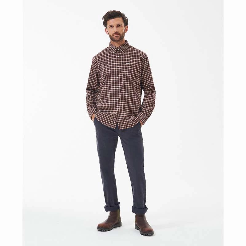 Shop Todays Picks Shop Hot Picks Barbour Tanlaw Mens Shirt - Rustic