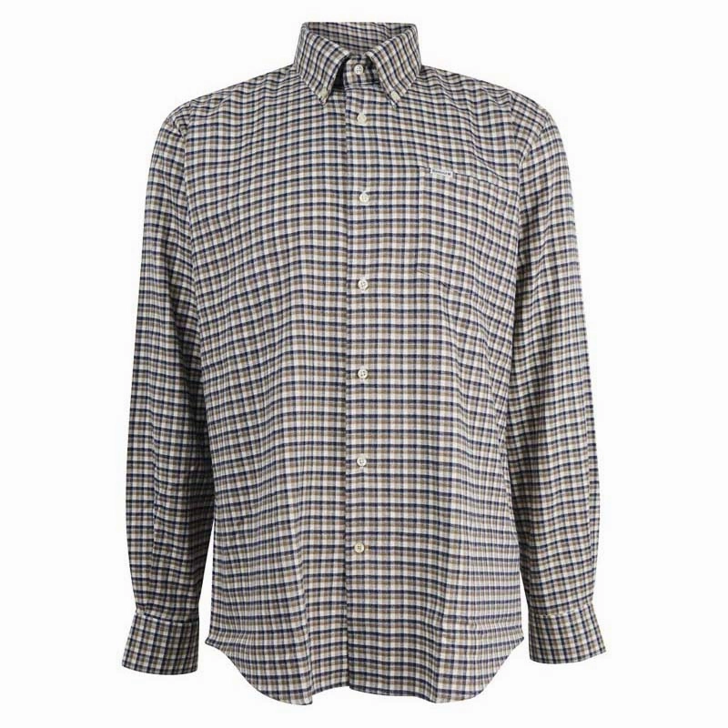 Hot Price Drop Shop Now Save Barbour Tanlaw Mens Shirt - Whisper White