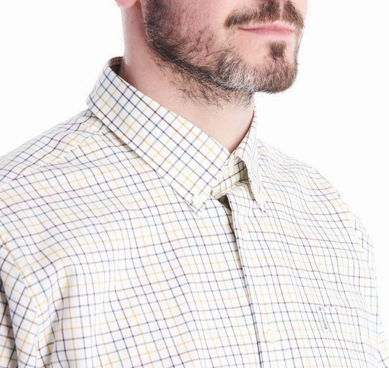 Barbour Tattersall 9 Mens Shirt - Ginger Grab Save Today