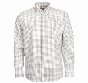 Hot Sale Alert Perfect Gift Sale Barbour Tattersall 9 Mens Shirt - Ginger
