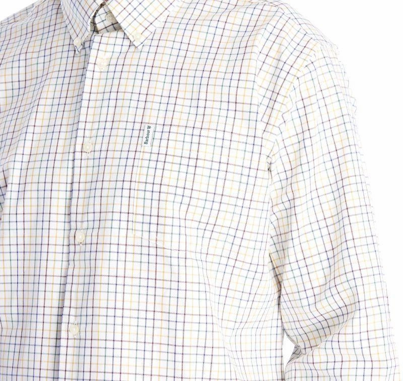 Grab the Deal Now Shop the Best Deals Barbour Tattersall 9 Mens Shirt - Ginger