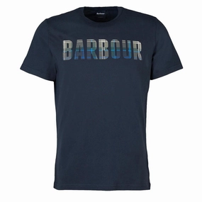 Barbour Thurso Tee Navy / Kielder Limited Stock Hot Deal Special Steal Event