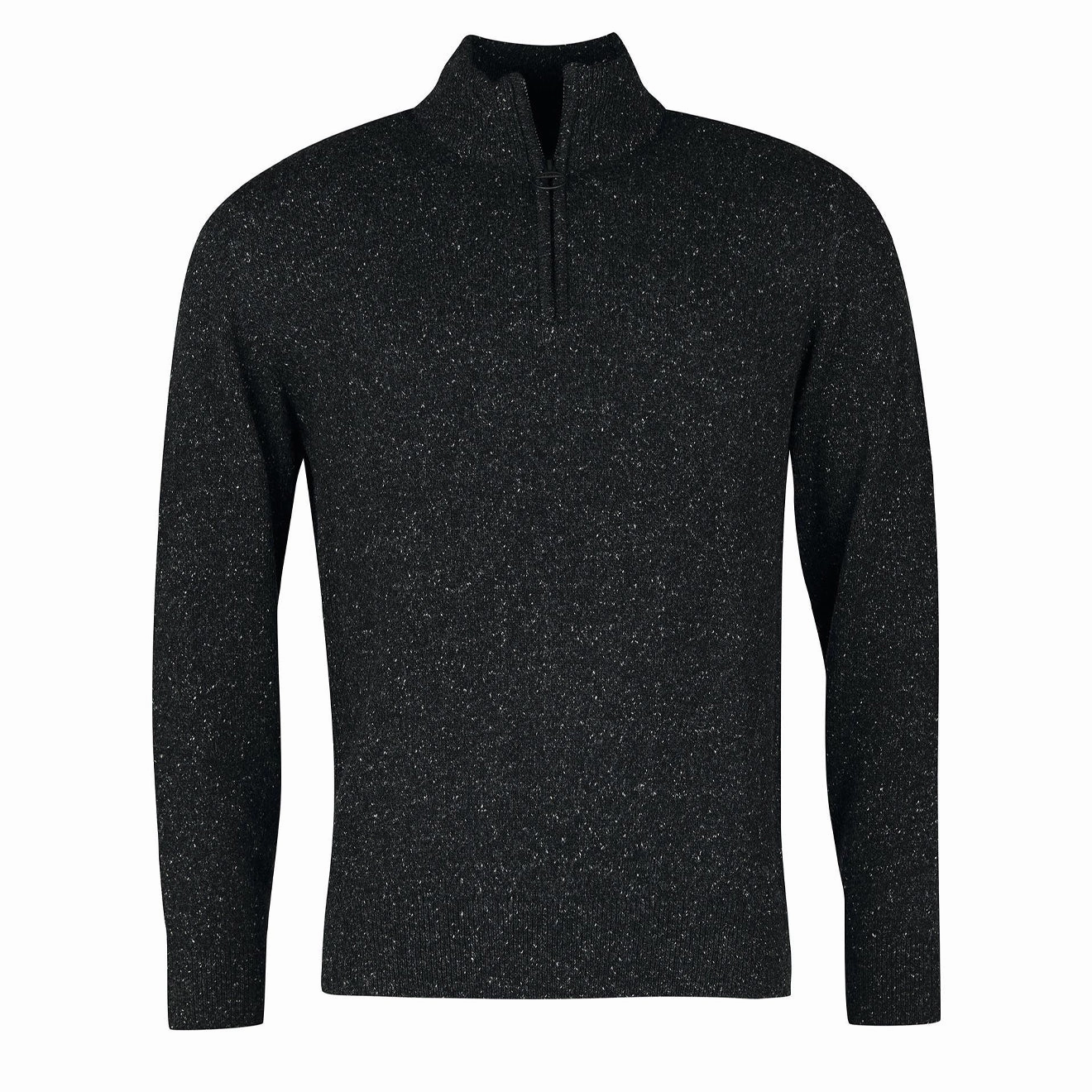 Barbour Tisbury Half Zip Sweater Black Hot Offer Event Flash Pick Today