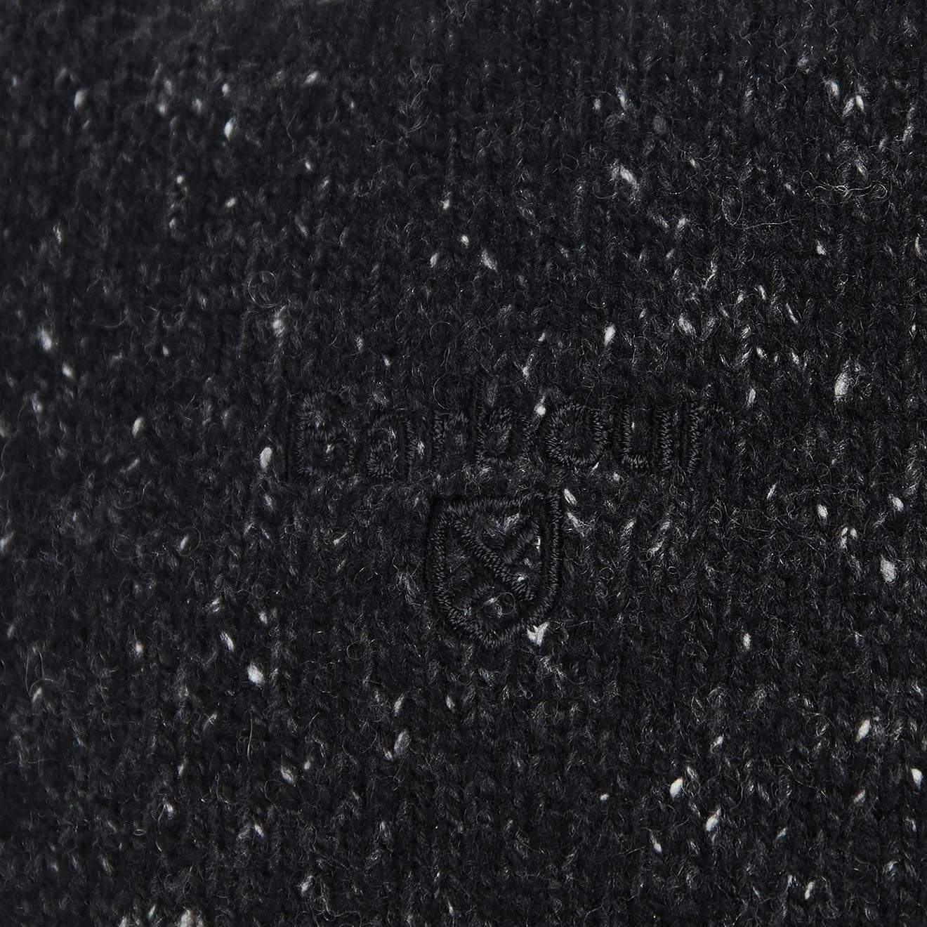 Hot Sale Frenzy Barbour Tisbury Half Zip Sweater Black