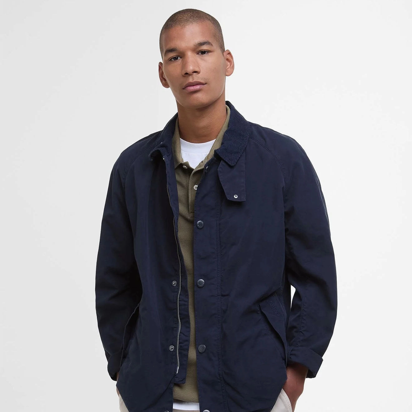 Price Drop Today Big Clearance Event Barbour Tracker Jacket Casual Navy