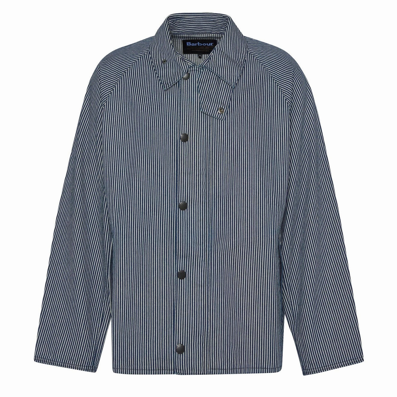 Barbour Transport Stripe Casual Jacket Indigo Stripe Today Only Discount Alert