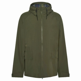 Barbour Trover Mens Waterproof Jacket - Fern Steal Todays Offer