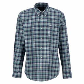 Dont Wait Save Trending Now Offer Barbour Turville Mens Regular Fit Shirt - Mallard Green