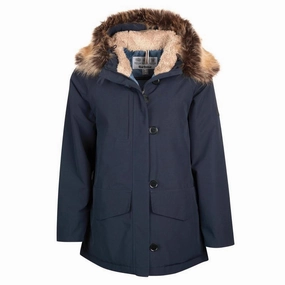 Barbour Warkworth Ladies Waterproof Jacket - Navy/Dark Chambray Hot Offer Inside Flash Discount Today