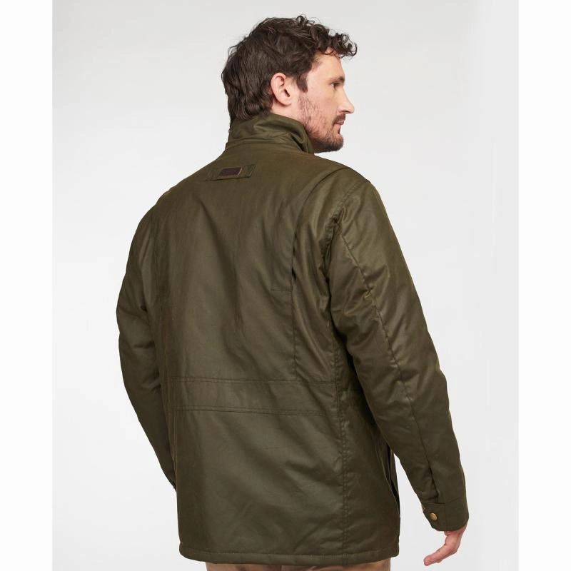 Big Hot Sale Barbour Watson Mens Wax Jacket - Archive Olive