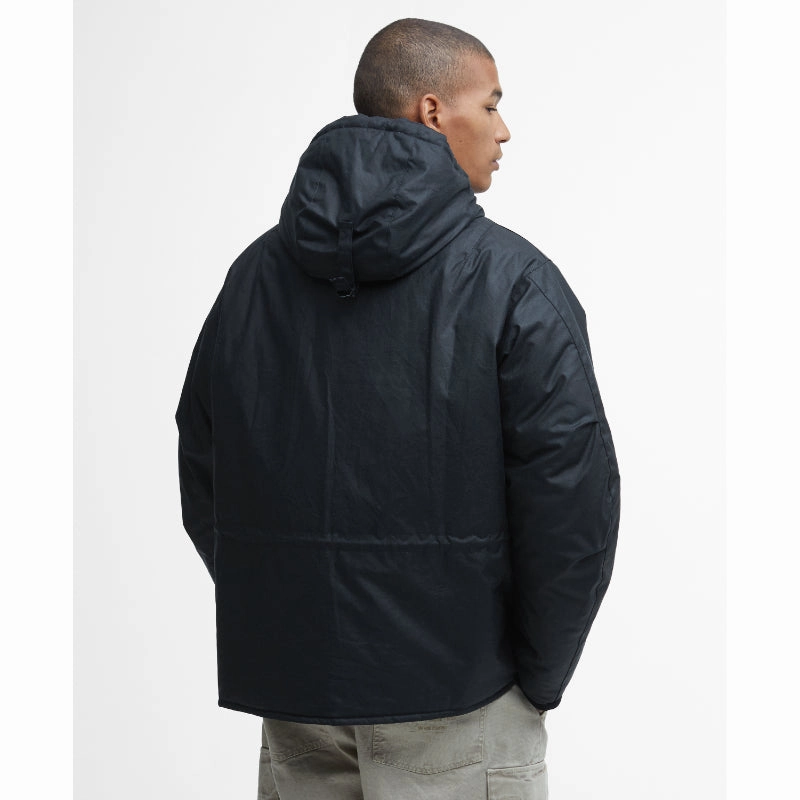 Barbour Weardale Worker Mens Wax Jacket - Navy Clearance Sale Sale Ending Soon