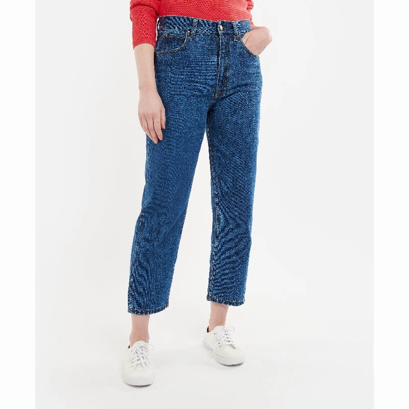Barbour Westbury Barrel Leg Ladies Jeans - Original Wash Hot Deals Today Flash Sale Alert