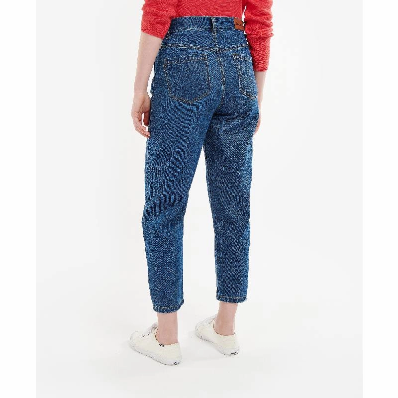 Barbour Westbury Barrel Leg Ladies Jeans - Original Wash Hot Item Clearance Today Only Hot Pick
