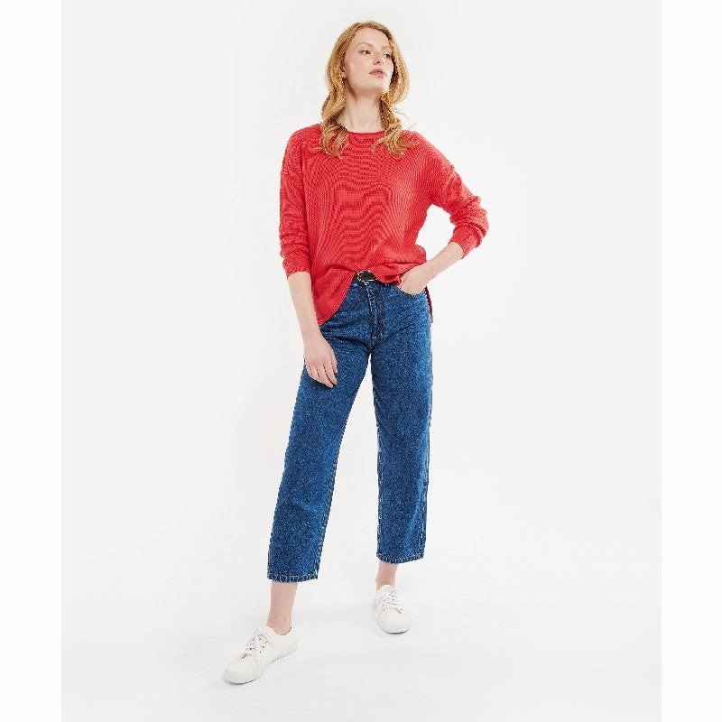 Barbour Westbury Barrel Leg Ladies Jeans - Original Wash Surprise Discount Today Today Only Special