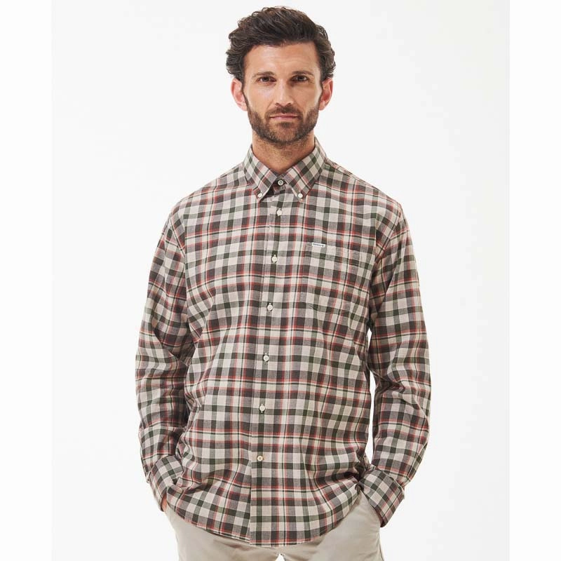 Barbour Winston Mens Shirt - Rustic Big Savings Today
