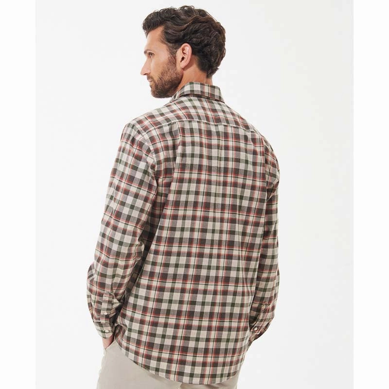Flash Sale Alert Barbour Winston Mens Shirt - Rustic