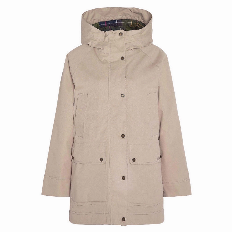 Unmissable Deal Today Hot Pick Sale Barbour Winter Beadnell Waterproof Ladies Jacket - Sand Dune/Classic