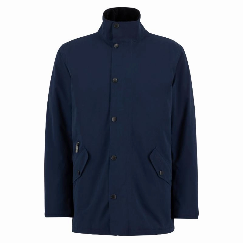 Instant Hot Deal Barbour Winter Spoonbill Waterproof Mens Jacket - Navy