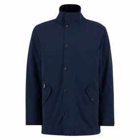 Instant Hot Deal Barbour Winter Spoonbill Waterproof Mens Jacket - Navy