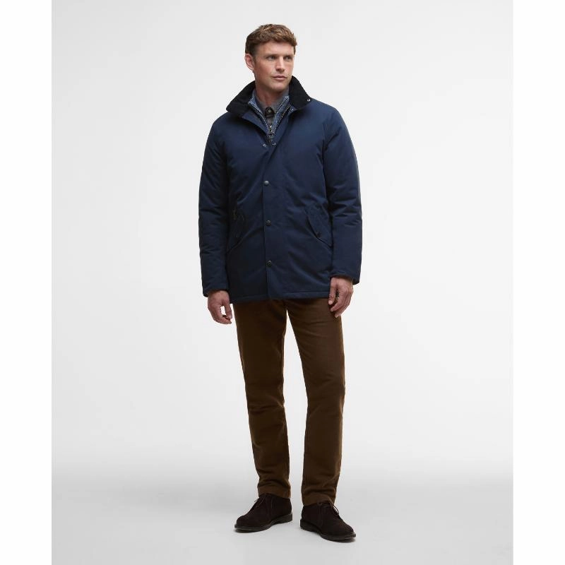 Dont Miss Hot Deals Barbour Winter Spoonbill Waterproof Mens Jacket - Navy