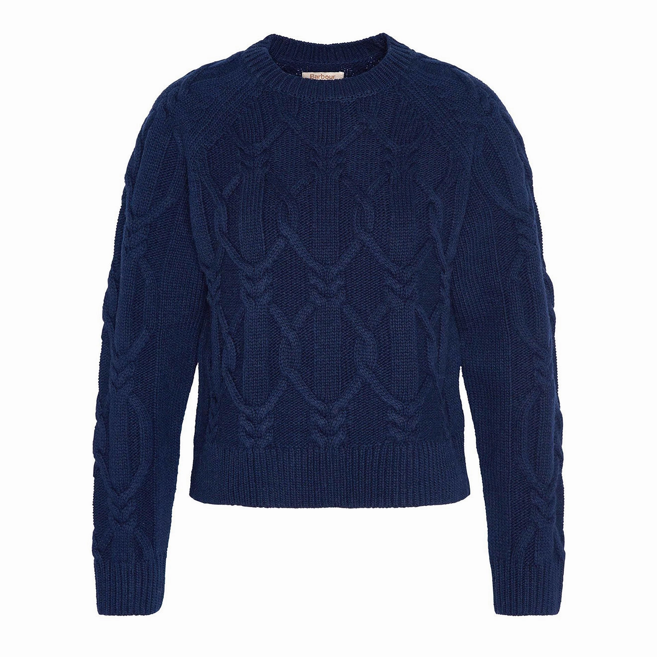 Barbour Womens Elisha Knitted Jumper Navy Sweet Deal Inside Limited Time Offer