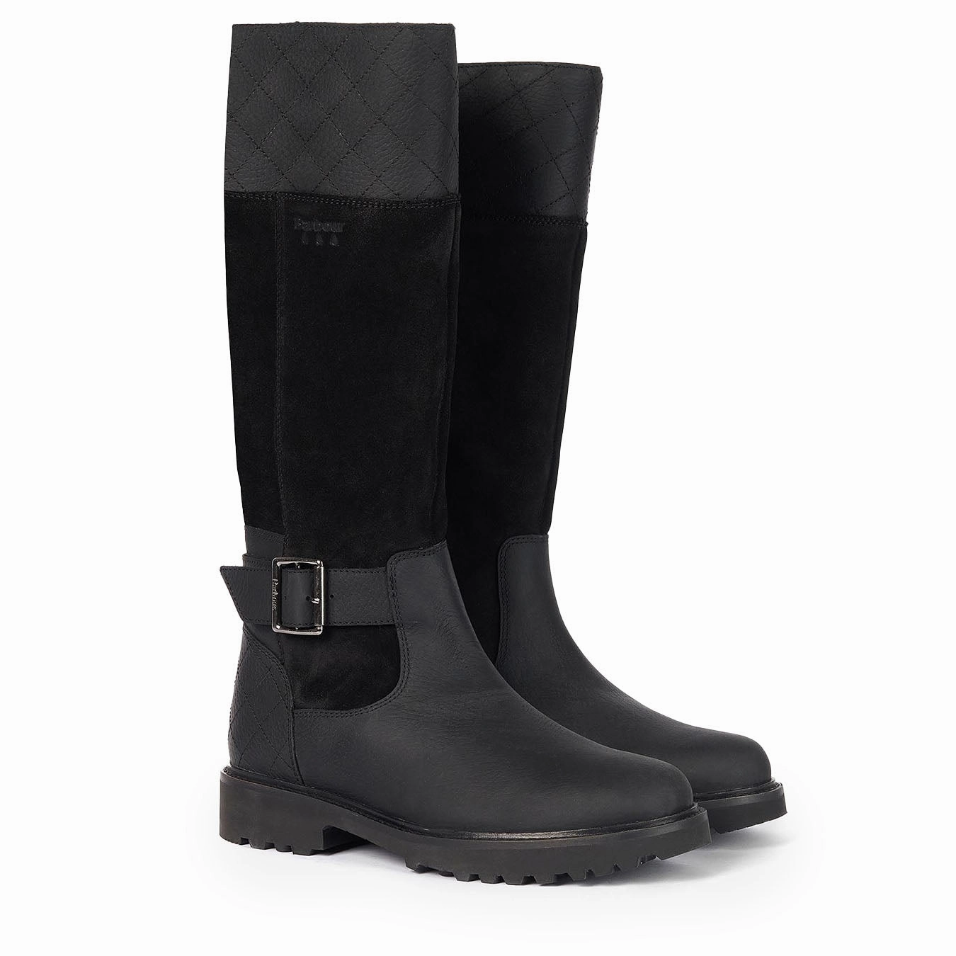 Barbour Womens Fareham Knee-High Boots Black Hot Sale Today Price Slash Today