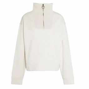 Barbour Womens Fleur Sweatshirt Ecru Special Online Offer