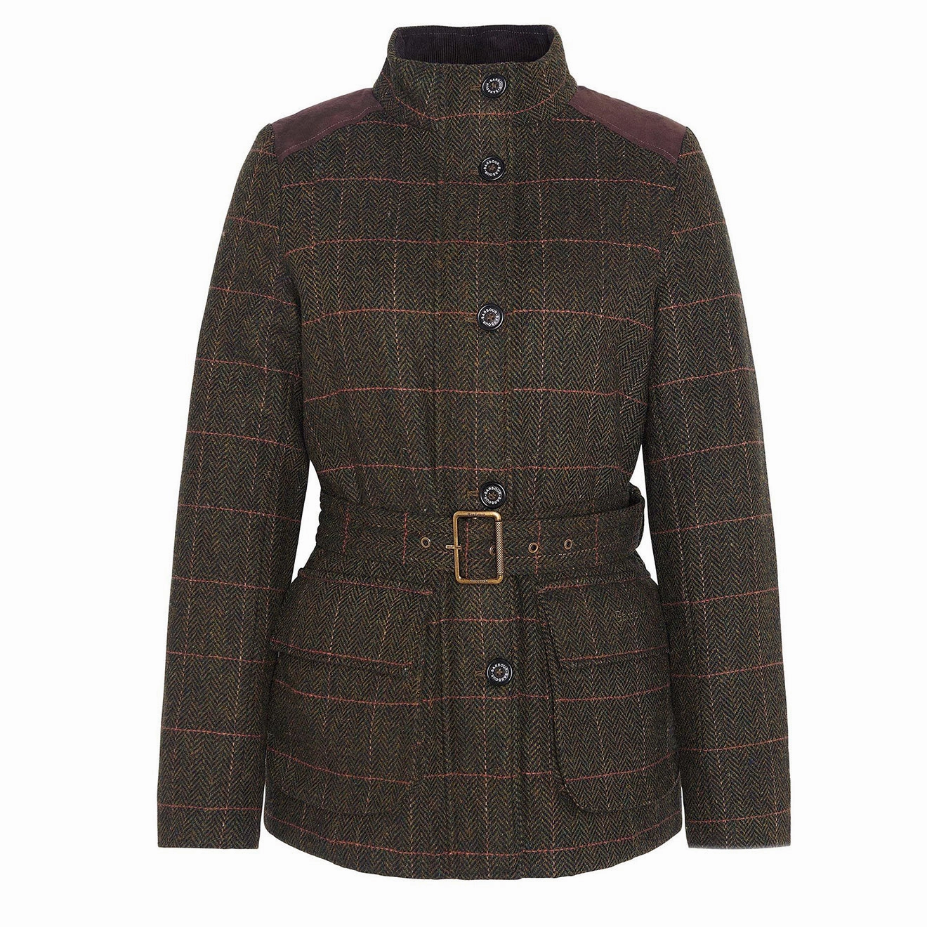 Barbour Womens Hollie Wool Jacket Spiced Pumpkin Shop the Savings Now Clearance Alert Now