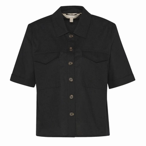Clearance Event Alert Barbour Womens Luna Shirt Black