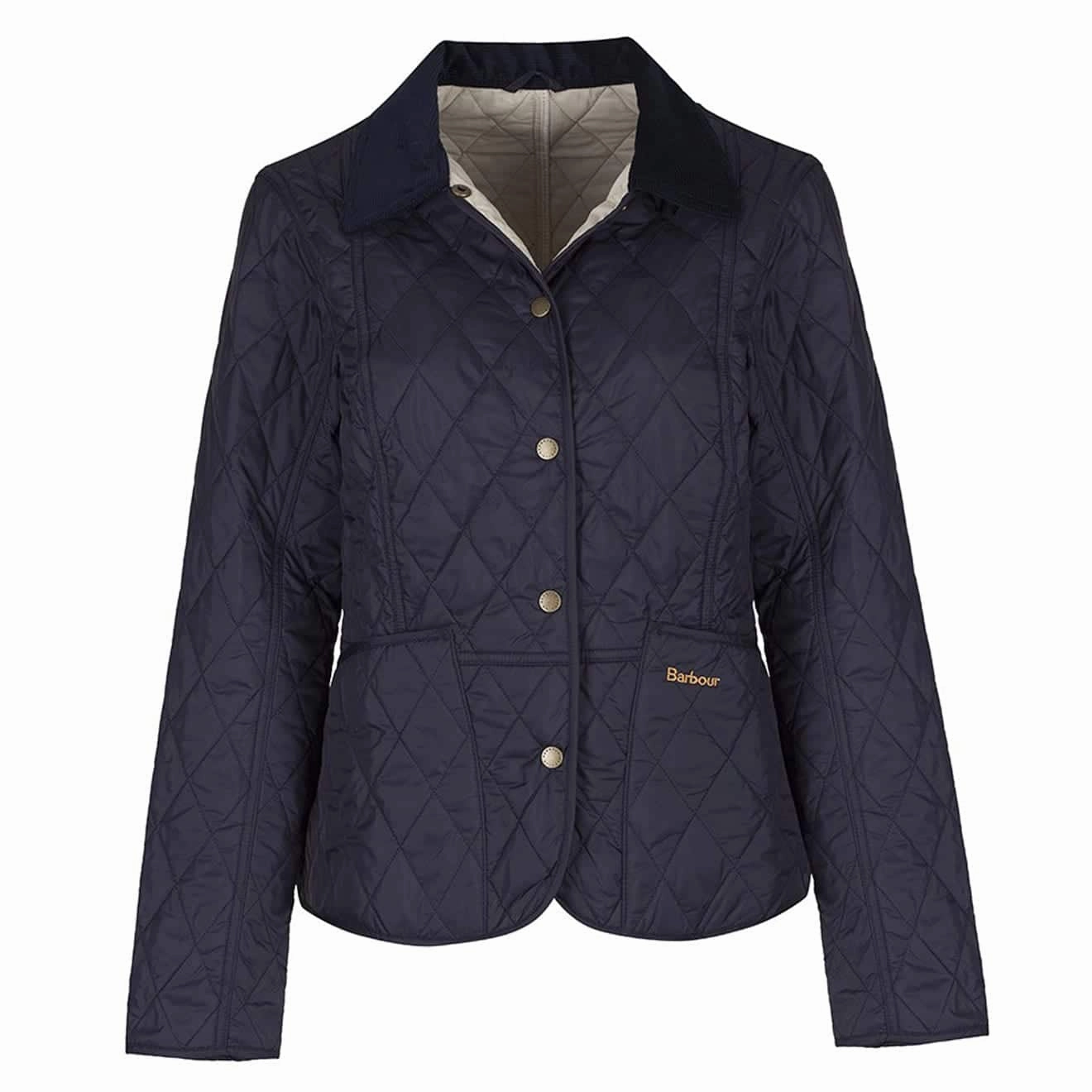 Mega Discount Today Barbour Womens Summer Liddesdale Quilt Jacket Navy / Pearl
