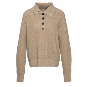 Deal Frenzy Today Barbour Womens Woodside Knitted Jumper Oatmeal
