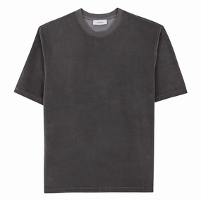 Basic T-Shirt Velour | Men'S Special Online Offer