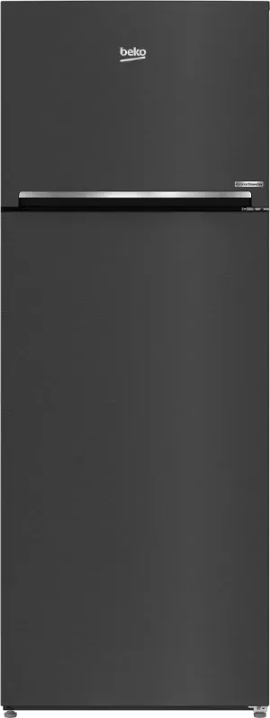 Beko Refrigerator Double Door 510Lit, Dark Inox