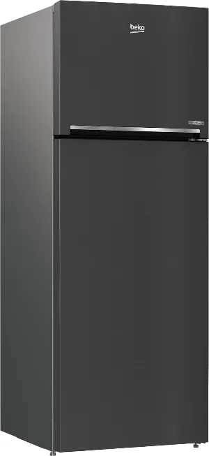 Beko Refrigerator Double Door 510Lit, Dark Inox