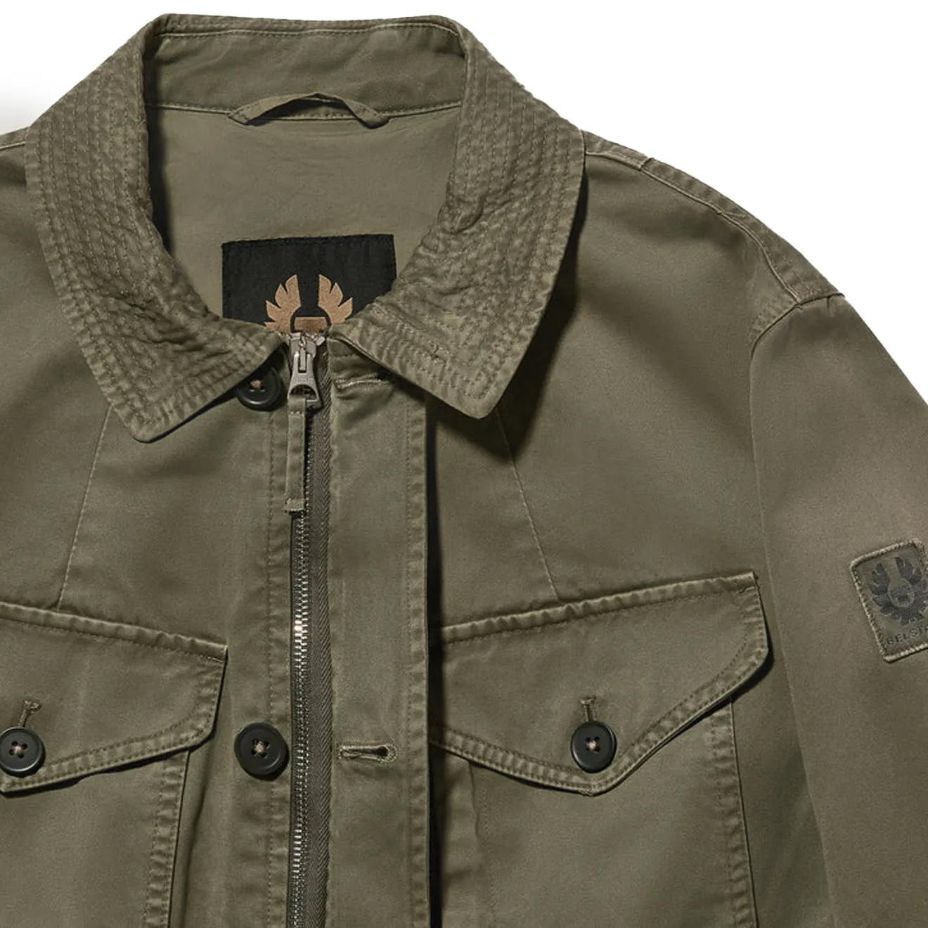 Best Deal Today Belstaff Cs60 Field Jacket Surplus Green