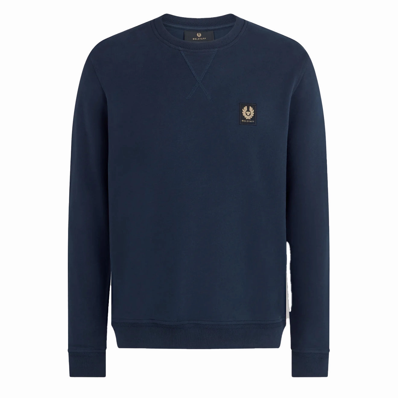 Flash Deal Today Grab Save Today Belstaff Cotton Fleece Sweatshirt Dark Ink