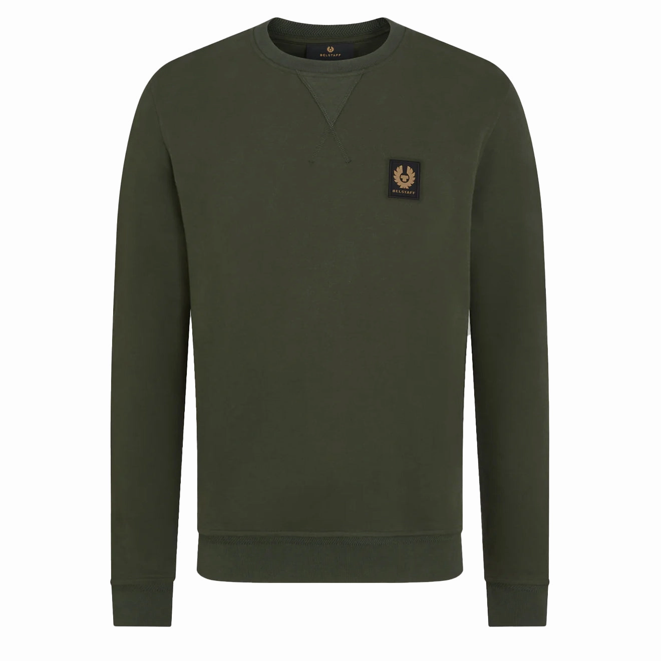 Flash Discount Today Belstaff Cotton Fleece Sweatshirt Tile Green