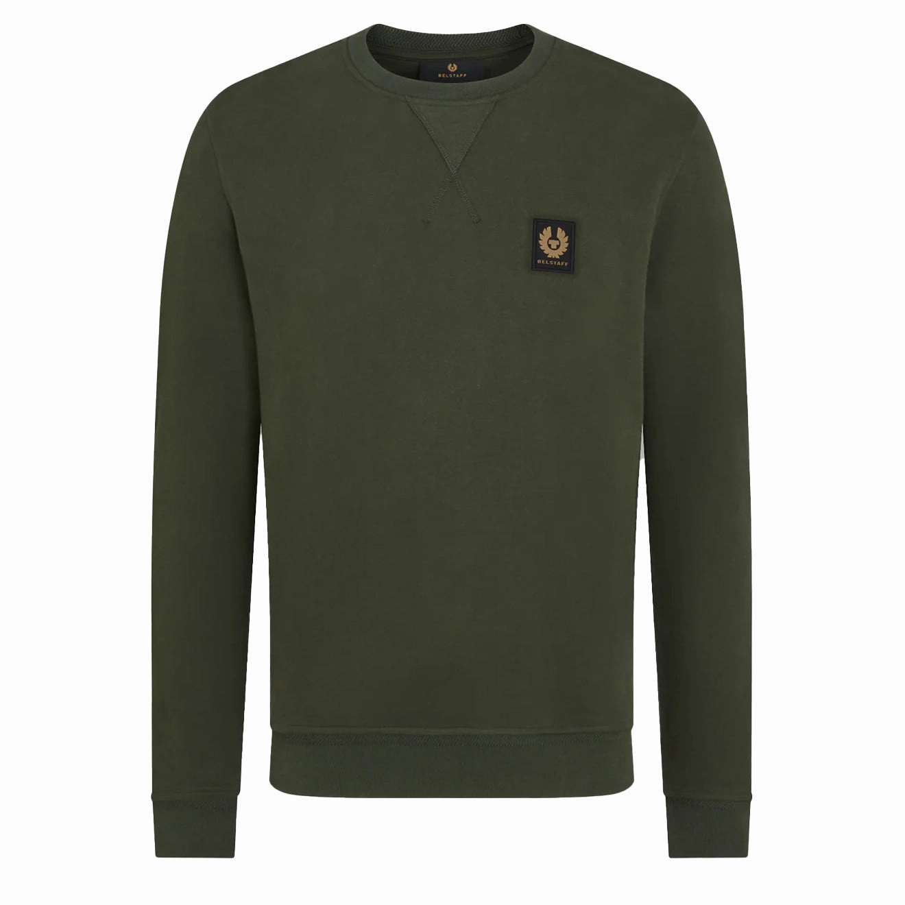 Big Sale Today Trending Now Offer Belstaff Cotton Fleece Sweatshirt Tile Green