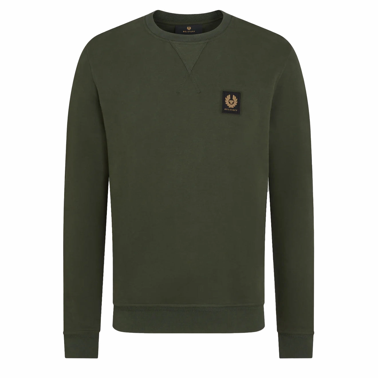 Hot Pick Online Trending Now Offer Belstaff Cotton Fleece Sweatshirt Tile Green