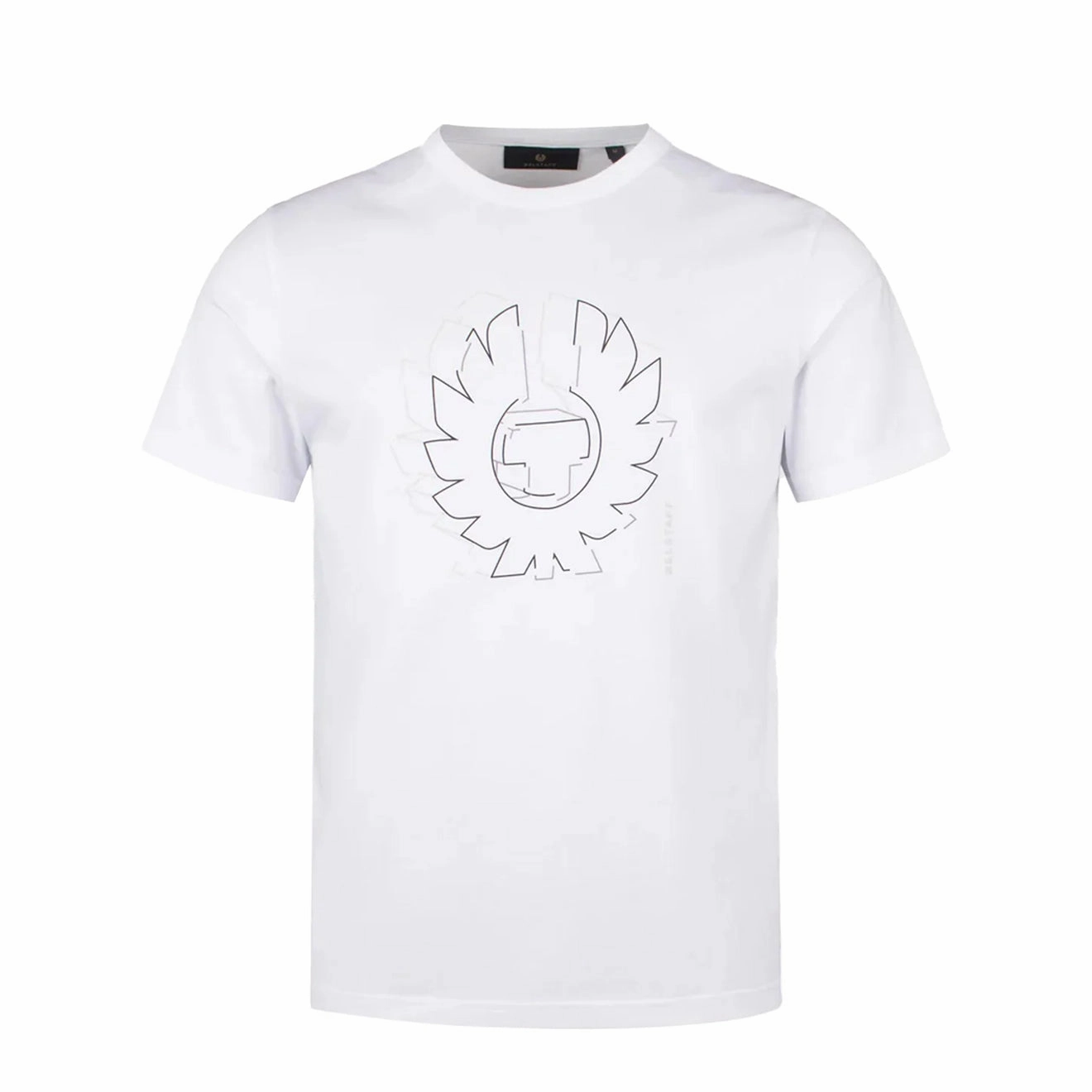 Belstaff Deconstructed Phoenix Graphic T-Shirt White Mega Online Discount Limited Stock Hot Deal