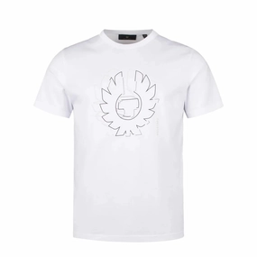 Belstaff Deconstructed Phoenix Graphic T-Shirt White Flash Sale Alert