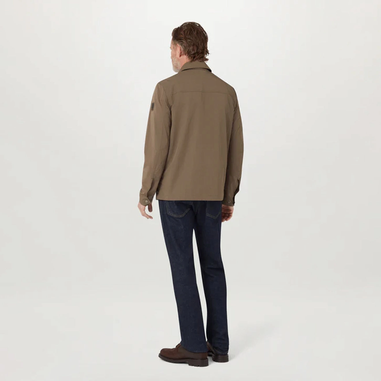 Belstaff Drome Overshirt Major Brown Limited Time Offer