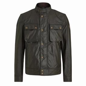 Big Hot Sale Belstaff Racemaster Jacket Faded Olive