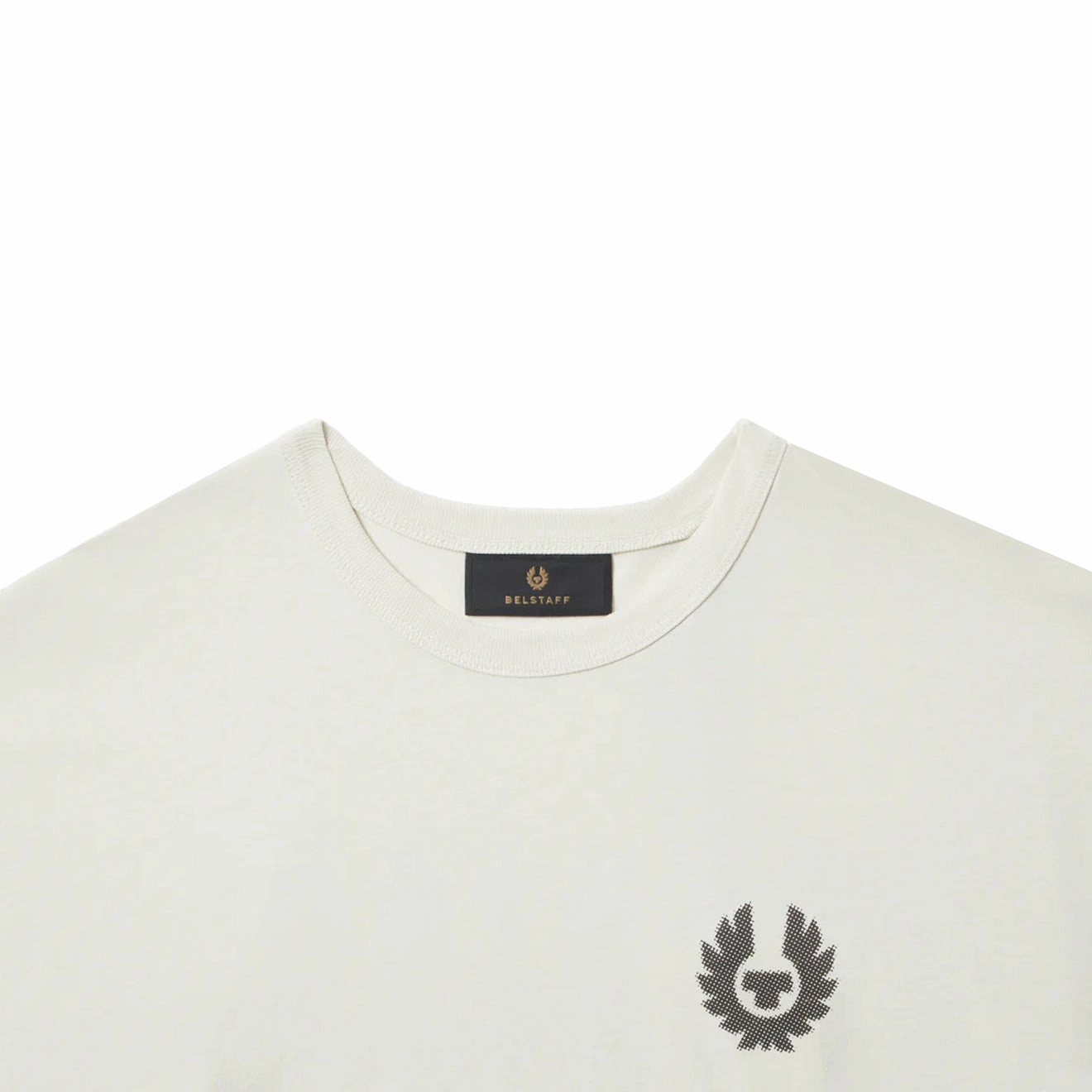 Belstaff Shadow T-Shirt Silver Birch Limited Stock Hot Deal