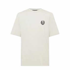 Limited Stock Hot Deal Hot Item Clearance Belstaff Shadow T-Shirt Silver Birch